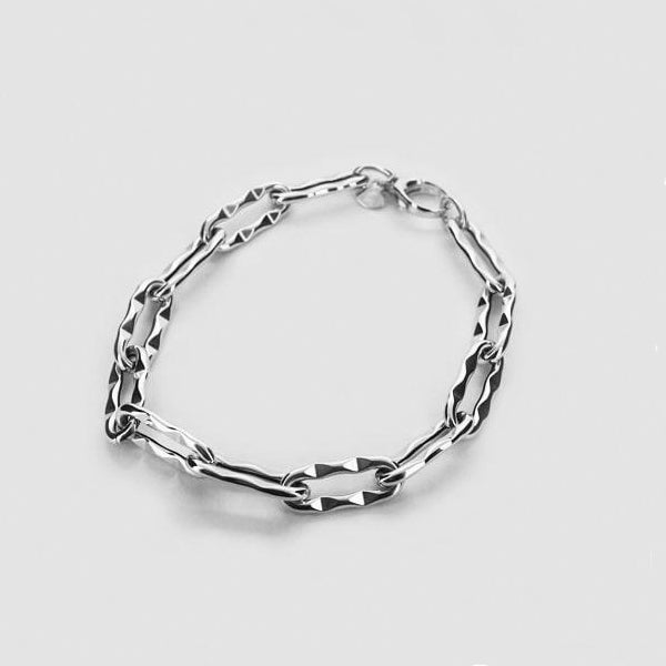 UNOAERRE/ウノアエレ K18 イエローゴールド ブレスレット イタリア製 / 030068/030063