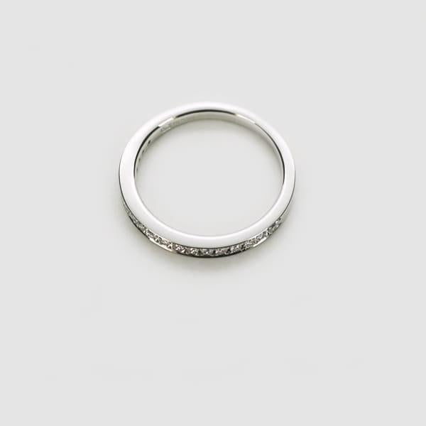NINA RICCI/ニナリッチ Pt900プラチナ ダイヤモンド リング(3.8 g) 日本製