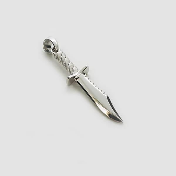 Pt900 プラチナ サバイバルナイフ ペンダントトップ(3.2 g)