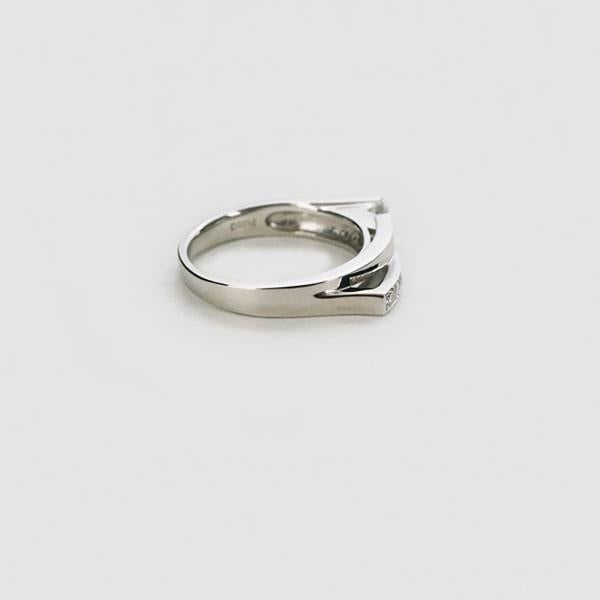 Pt950プラチナ ダイヤモンド リング 日本製