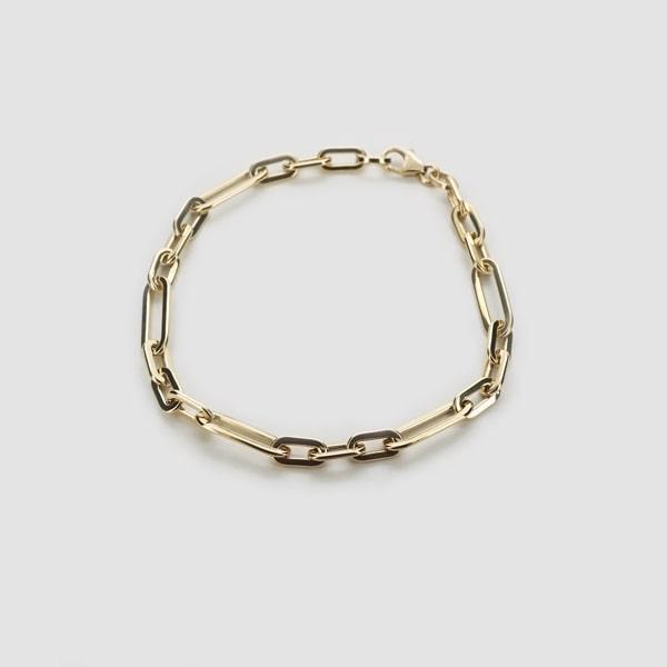 UNOAERRE/ウノアエレ K18 イエローゴールド ブレスレット イタリア製 / 031944