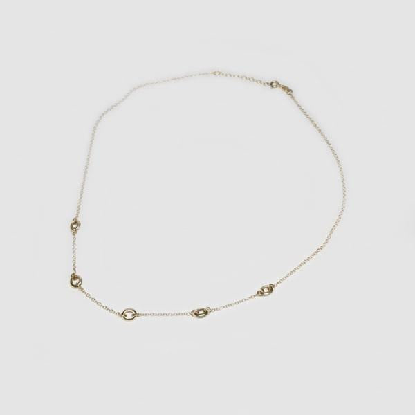 UNOAERRE/ウノアエレ K18 イエローゴールド ネックレス イタリア製 / 031911