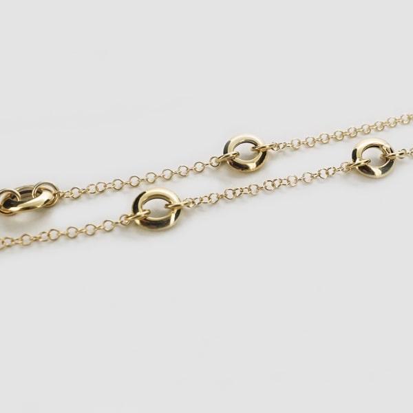 UNOAERRE/ウノアエレ K18 イエローゴールド ネックレス イタリア製 / 031911