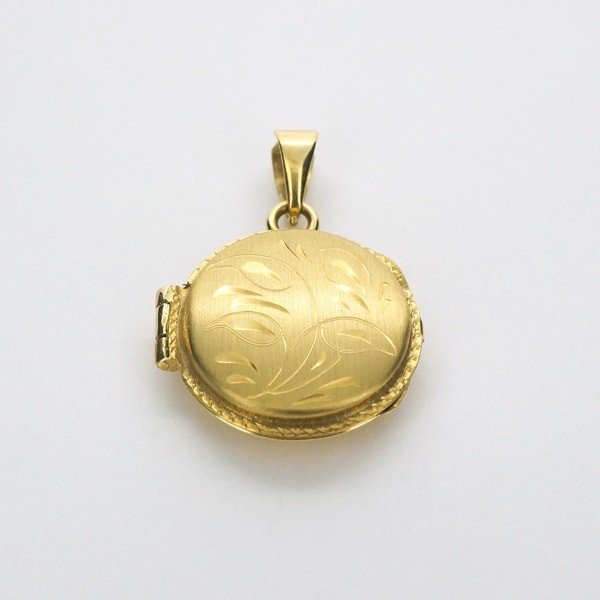 K18ゴールド ロケット ペンダントトップ イタリア製– ジュエリー柿屋